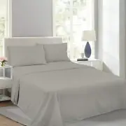Thread Linen 100% Egyptian Cotton 1000 TC Sheet Set 4-Piece Luxury Bedding wi...
