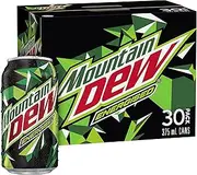 Mountain Dew Energised Soft Drink 30 x 375ml Can