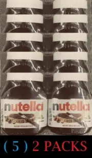 5x Nutella Hazelnut Spread With Cocoa Twin Packs 26.5 oz - 10 JARS