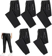 [LUGEZLRJ] Beeswan Pants, 2025 New Women's Ultra Stretch Breathable Casual Pants, Unisex Quick Drying Pant