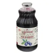 Lakewood Juice Blueberry Pure Organic 32 FO (Pack Of 6)