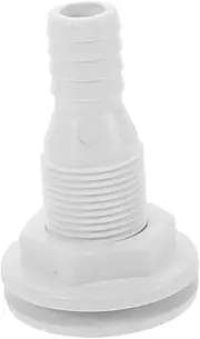 Abaodam Boat Yacht Motorhome Thru Hull Drain Fitting Durable Outlet Valve for Efficient Water Drainage Leak Design Versatile for Various Boats and Easy Installation