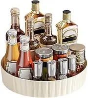Rotating Condiment Organizer,Condiment Organizer For Countertop - Multifunctional Rotating Condiment Storage Rack For Countertop | Condiment To