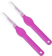 Operitacx 2pcs Cutter Seam Ripper Tool Removal Tool Handy Ripper Precision Scissors Thread Removing Tool Stitch Unpicker Large Thread Remover Precision Seam Home Tools Stainless Steel Purple