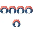 5 Count Anti-reflow Children's Shower Cap Waterproof Hair for Baby Shampoo