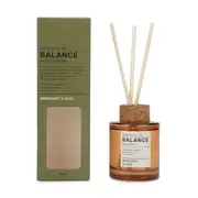 Aroma Balance Bergamot and Sage Essential Oil Blend Liquid Reed Diffuser 130ml
