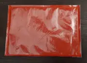 100 x Plain Red Doculopes Document Envelope Sticker Pouch Packing List 165 x 115