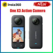 Insta360 One X3 Action Camera with 1/2" 48MP Sensors, 5.7K 360 Active HDR Video