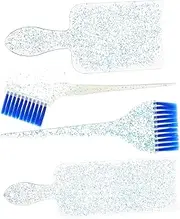 WRITWAA 1 Set Hair Dye Paddle Portable Hair Coloring Kit with Foil Board Comb and Brush for Highlights and Color for Salon and Home Use Sturdy and Reusable Dressing Tools