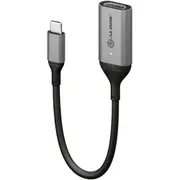 Alogic ULTRA 15 cm HDMI/USB-C Data Transfer Cable for Computer, MAC, Chromebook, TV, Monitor, Projector, Notebook - First End: 1 x USB Type C - Male