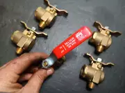 PARKER 1/2" 250 WOG Brass Padlock VALVE 4 VALVES SEE PICS