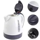 Purple and Grey Handle Kettle Car Kettle Water Heater Kettle Electric Kettle