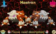 ⚔️Shiny Non-shiny Heatran 6IV️Pokémon Sword Shield HOME (Legal)