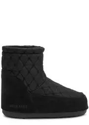Moon Boot Icon Quilted Shell Snow Boots - Black - 3941 (IT39 - 41 / UK6 - 8) 3941 (IT39 - 41 / UK6 - 8)