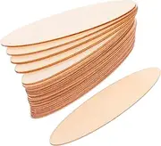 ULTECHNOVO 2sets Wooden Tiles Teaching Clock Learning Clock Wood Circles Craft Supplies for Boys and Girls 30pcs*2