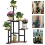 Fin Sturdy Corner Plant Stand For Small Medium Plants Flowers Succulents Daffodils