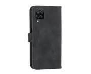 Dierfeng Flip Leather Wallet Case for Samsung Galaxy A12 5G - Black