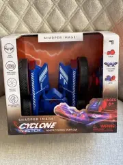SHARPER IMAGE CYCLONE TWISTER RC STUNT CAR RACE TWIST & SPIN MOTION NEW IN BOX