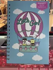 2024 Sanrio Hello Kitty & Friends Clear Skies Hard Cover Notebook Journal Spiral