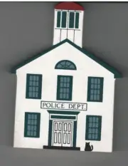 CATS MEOW POLICE DEPARTMENT (Signed 1987, Retired) NEW