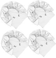 HEALEEP 4pcs Spare Tire Cover for Rvs and Campers Durable Easy to Install Protects Against Sunlight and Weather Elements