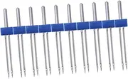 DOITOOL 100pcs Sewing Machine Needles Twin Needles Kit for Electric Sewing Machine Double Thread