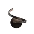 Black Copper Indoor Bedroom LED Wall Lights with Bulb for Bedside Bedroom9317