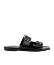 Aeyde Tonya Double-Strap Sandals 36,37.5,37,38.5,38,39,40,36.5 black