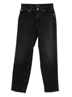 [7 For All Mankind] 7 For All Mankind-Jeans Calie Alla Caviglia Con Gamba Dritta-Donna 26