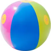Rainbow Shower Ball Plug into Hose Splash Rainbow Fountain Water Play Inflatable