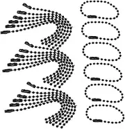 Gadpiparty Versatile Ball Bead Chain Connectors 100pcs Metal Bead Chains for DIY Crafts Jewelry Making Keychain Accessories