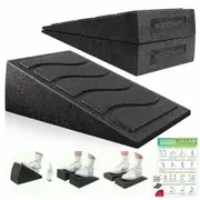 Slant Board for Calf Stretching,5 Adjustable Angles Incline Board for Squat Wedge,480 lbs Weight Capacity Calf Stretch Yoga Foam Wedge
