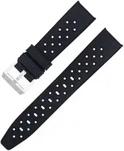 [GUMMMY] For Fifty Fathoms 5008B Barakuda Series Watch Bracelet 20mm For Blancpain Strap Silicone Rubber Watchbands Replace