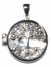 TREE of LIFE LOCKET - STERLING SILVER