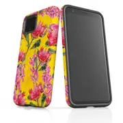 For Google Pixel 4 XL Case Armour Protective Cover Warm Flowers