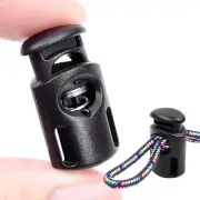10PCS Plastic Spring Cord Locks for Drawstring, Paracord Toggle Stopper Clasp El