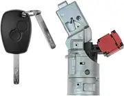 Ignition Lock Switch for Renault for Master for Kngoo 7701208408 N0502064 N0502060 8200214168 Ignition Lock Barrel Starter Switch with Key