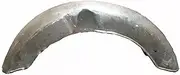 AEspares Front Mudguard + Side Number Plate Wheel Rim Without Hole Compatible with Royal Enfield Bullet