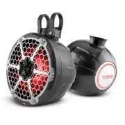 DS18 NXL-PS8 HYDRO 8" Pod 375W Speaker with Integrated RGB LED Lights (Pair)