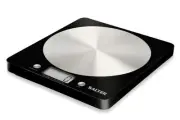 Salter 1036 Slim Design Electronic Platform Digital Display Kitchen Scales Black