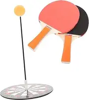 Gogogmee Elastic Table Tennis Training Racket for Boys and Girls Sturdy Base Relief Visual Fatigue
