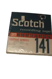 Scotch Brand Recording Tape 7" Reel 141 1/4" Standard Length 600 ft. New SEALED