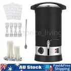 8L 1800W Candle Making Large Melting Pot Furnace Electric Soy Wax Melter + Tools