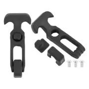 2 Pcs Rubber Buckle Hasp Latch for Tool Box Hood Catch Flexible Latches