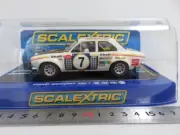 Slot Car 1/32 SCALEXTRIC FORD ESCORT Mk1 No.7 1972 EAST AFRICAN SAFARI C3099