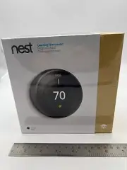 NEST T3016US 2017 NEW Sealed Programmable Wi-Fi Smart Learning Thermostat BLACK