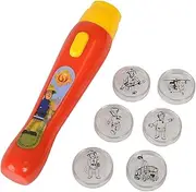 Simba 109252280 Fireman Sam Light Projector, 6 Designs, 16 cm