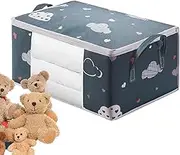 Blanket Storage Bags, Large Capacity Storage Bags for Blankets and Quilts, Dustproof Organization and Storage with Handle Storage Containers for Organizing Clothing, Comforter