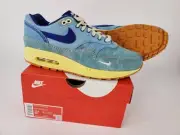 Nike Air Max 1 PRM Dirty Denim DV3050 300 MINERAL SLATE/DEEP ROYAL BLUE Size 8.5