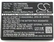 3060mAh Battery For Trimble Juno 3A,Juno 3B,96410-00,TNJ31,Juno 3E,P/N:85713-00